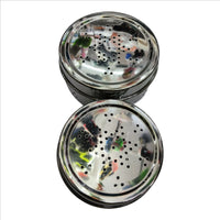 Stainless Steel Puri Dabba Flat Box with Air Vent – Whopper Series