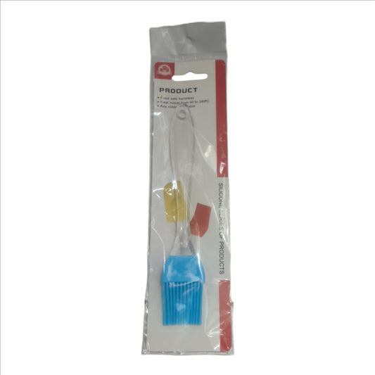 Kitchen Tool Silicone Flat Pastry Oil Cooking Brush for Grilling, Paratha Making, Tandoor, Baking