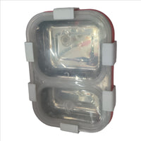 Stainless Steel Insulated Lunch Box for School & Office, Free Spoon ,Airtight Leak-Proof, Unbreakable Lid, Snacks Tiffin Box for Kids