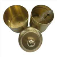 Handcrafted Pure Brass Coffee Filter with Sting Lid – Traditional South Indian Drip Brewer for Authentic Filter Kaapi, Durable & Elegant