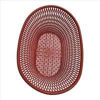 (Set of 1) Oval Plastic Storage Food Baskets
