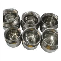 Bright Metal Heavy Gauge Stainless Steel Lota/Kalash/Milk Pot