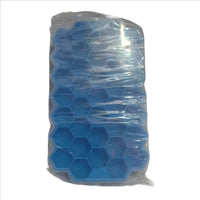 Brain Freezer Pack of Ice Cube Trays with Removable Lids Reusable Mould Flexible 37 Cubes