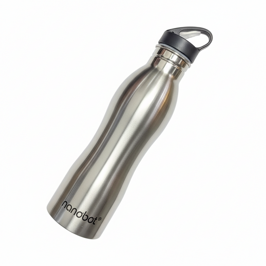 Nanobot Sports Hydro Steel Water Bottle – 750 ML