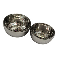 High Gloss Stainless Steel Fruit Serving Bowl
