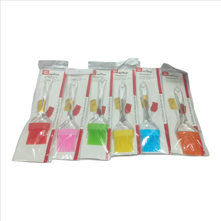 Kitchen Tool Silicone Flat Pastry Oil Cooking Brush for Grilling, Paratha Making, Tandoor, Baking