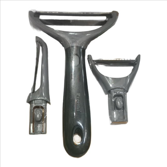 Peeler 3in1 Set Multipurpose, Fruit Peeler, Potato Slicer Shredder Kitchen Peeler