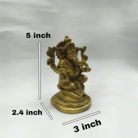 Antique Brass Lord Ganesha