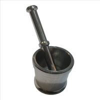 Stainless Steel Okhli Masher, Mortar and Pestle Set for Kitchen