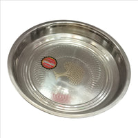 Heavy Duty Stainless Steel Plate Set (6 Pc) for Home & Gifting