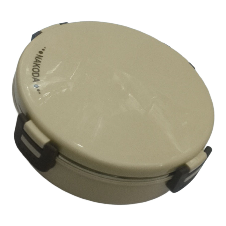 Nakoda School TIFFINS Stanley Round Cream Stainless Steel Insulated Lunch Box |