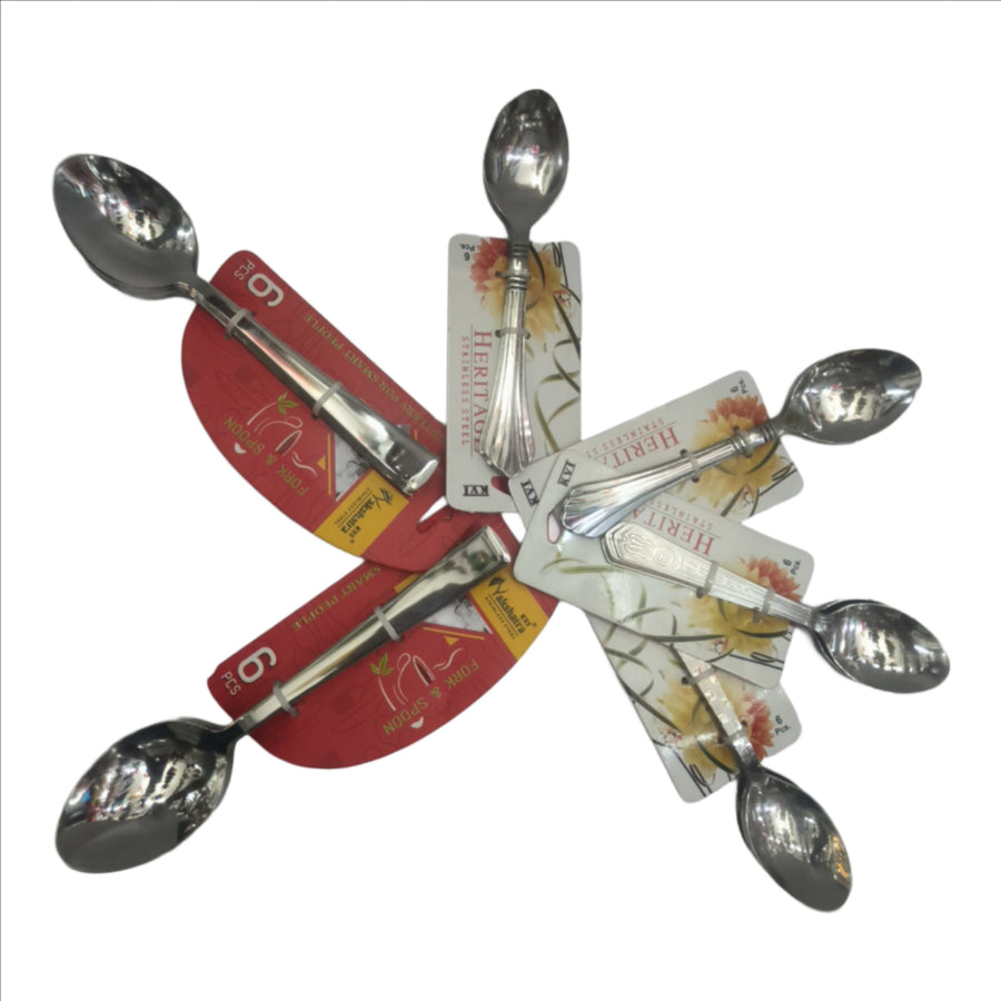 Stainless Steel Dinner Table Spoon Set of 6pc