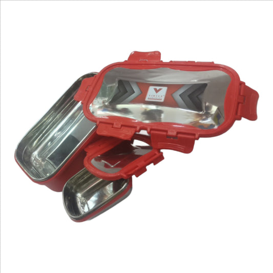 Stainless Steel Lunch Box Set -(Dishwasher Safe | Air Tight Container)