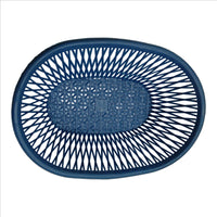 Set of 1 Oval Plastic Storage Food Baskets