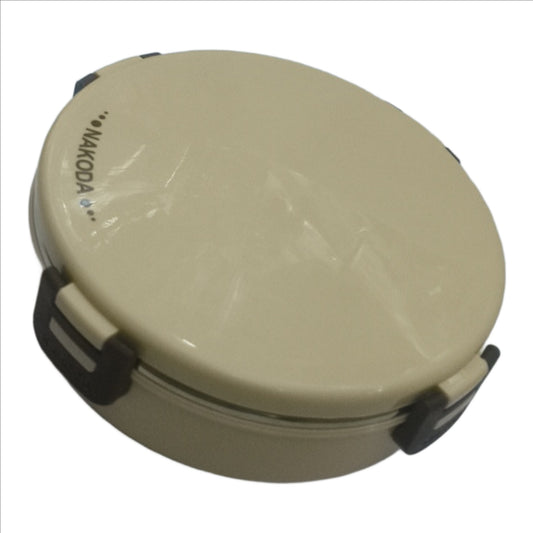 Nakoda School TIFFINS Stanley Round Cream Stainless Steel Insulated Lunch Box |