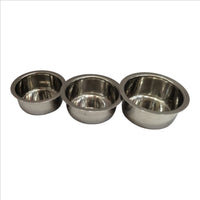 Mini Steel Mixing & Serving Bowl – Multi Utility (6pc set)