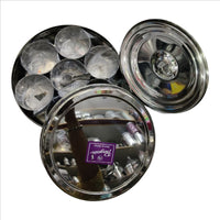 Premium Stainless Steel Masala Box for Indian Spices