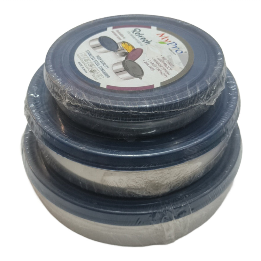 DREAM HOME Aqua Lock Stainless Steel Lunch Box Container.