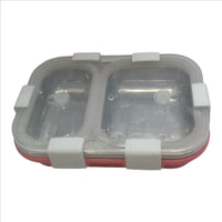 Stainless Steel Insulated Lunch Box for School & Office, Free Spoon ,Airtight Leak-Proof, Unbreakable Lid, Snacks Tiffin Box for Kids